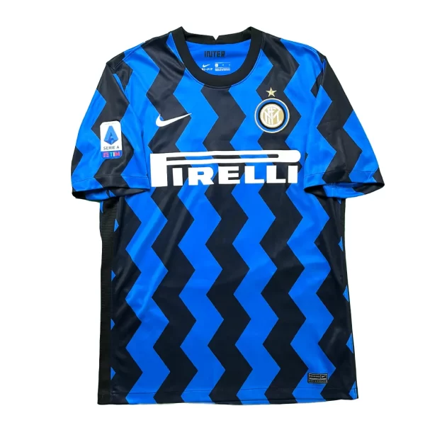 Inter Milan 2020/21 Home Shirt - Alexis #7 (Serie A Fullset) (Size M) *Defect* - Image 2