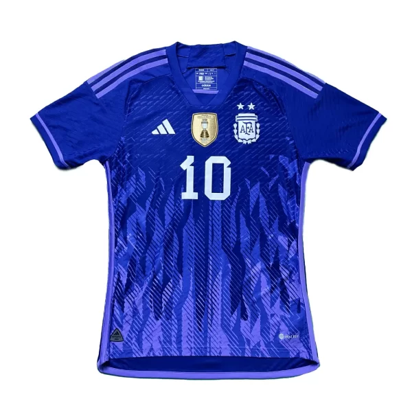 [Player Edition] Argentina 2022 Away Shit - Messi 10 + Campeon 2021 (Size M Asia) - Image 2