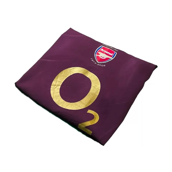 Arsenal Last Highbury Home Shirt - Bergkamp #10 (BPL Full Set) (Size S) - Image 4