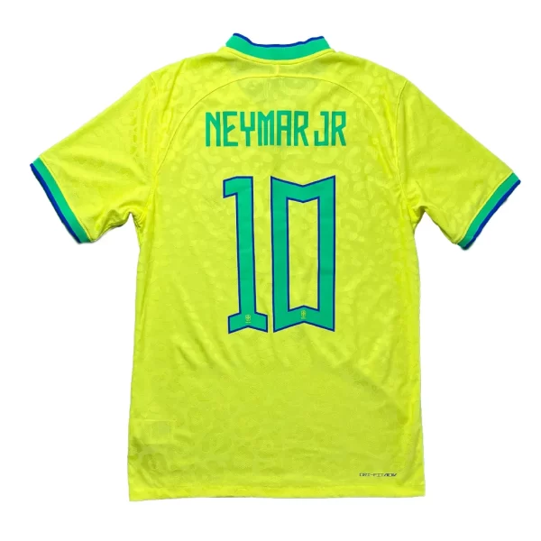 [Mint] [Player Edition] Brazil 2022 Home Shirt - Neymar Jr #10 (Size M)