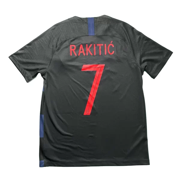 Croatia 2018 Away Shirt With Rakitic #7 (Size M)