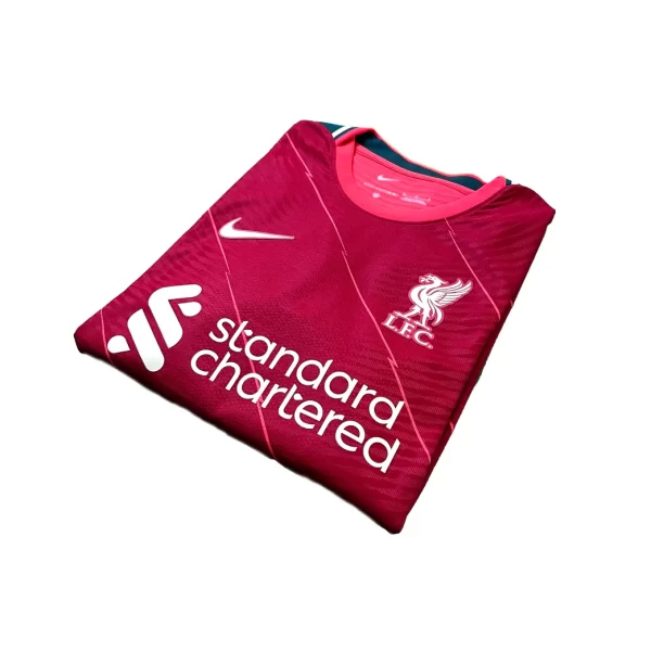 [Player Edition] Liverpool 2021/22 Home Shirt - Alexander-Arnold #66 (UEFA CL Full Set) (Size M) - Image 3