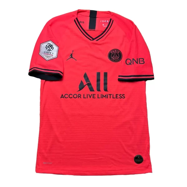 [Player Edition] PSG x Jordan 2019/20 Away Shirt - Mbappe #7 (Ligue 1 Full Set) (Size S) - Image 2