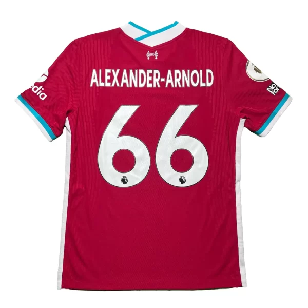 [Player Edition] Liverpool 2020/21 Home Shirt - Alexander-Arnold #66 (BPL Full Set) (Size M)