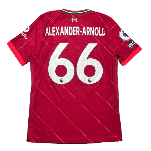 [Player Edition] Liverpool 2021/22 Home Shirt - Alexander-Arnold #66 (BPL Full Set) (Size M)