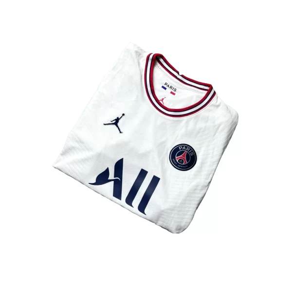 [Player Edition] PSG x Jordan 2021/22 4th Shirt - Mbappe #7 (Ligue 1 Full Set) (Size M) - Image 3