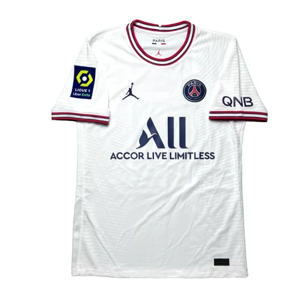 [Player Edition] PSG x Jordan 2021/22 4th Shirt - Mbappe #7 (Ligue 1 Full Set) (Size M) - Image 2