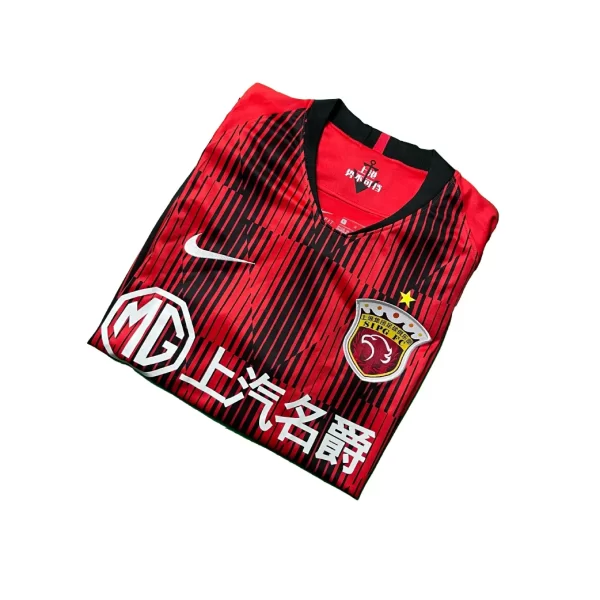 Shanghai SIPG 2020 Home Shirt - Arnautovic #7 (ACL Full Set) (Size L Asia) - Image 3