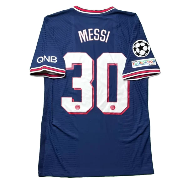 [Player Edition] PSG x Jordan 2021/22 Home Shirt - Messi #30 (UEFA CL Full Set) (Size M)