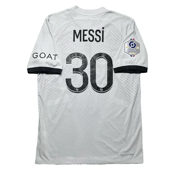 [Player Edition] PSG x Jordan 2022/23 Away Shirt - Messi #30 (Ligue 1 Full Set) (Size M)