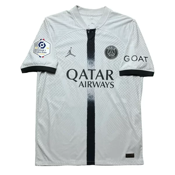 [Player Edition] PSG x Jordan 2022/23 Away Shirt - Messi #30 (Ligue 1 Full Set) (Size M) - Image 2