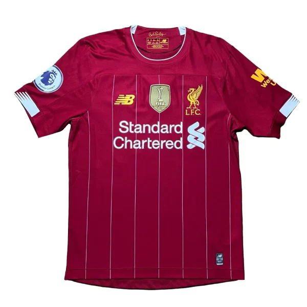 Liverpool 2019/20 Home Shirt - Alexander-Arnold #66 (BPL + 2019 CWC Full Set) (Size S US) - Image 2