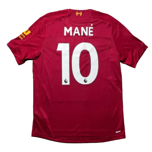 Liverpool 2019/20 Home Shirt - Mane #10 (BPL + 2019 CWC Full Set) (Size S US)