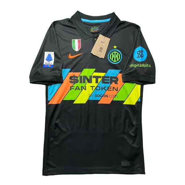 Inter Milan 2021/22 3rd Shirt - Barella #23 (Serie A Full Set) (Size S) - Image 2