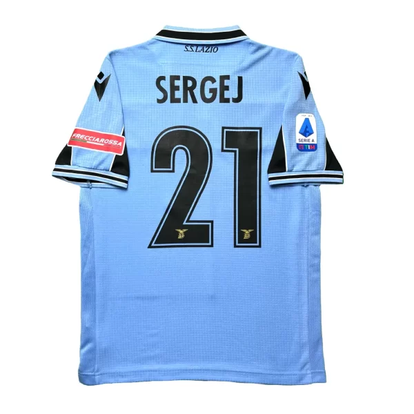 Lazio 120th Anniversary Shirt - Sergej #21 (Serie A Full Set) (Size S)