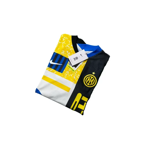 [Player Edition] Inter Milan 2020/21 4th Shirt - Lautaro #10 (Serie A Full Set) (Size M) - Image 3