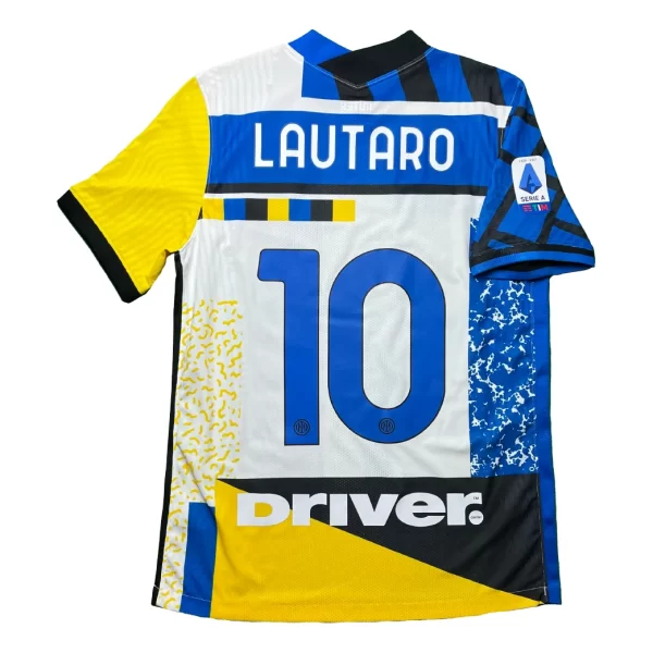 [Player Edition] Inter Milan 2020/21 4th Shirt - Lautaro #10 (Serie A Full Set) (Size M)