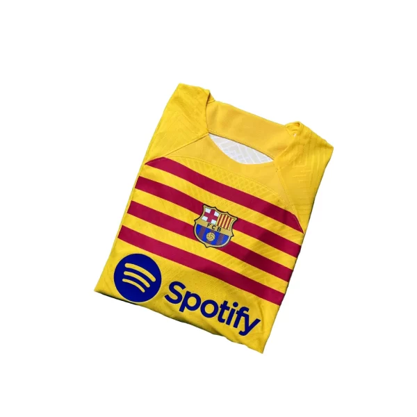 [Player Edition] Barcelona 2022/23 4th Shirt - Gavi #30 (LFP Full Set) (Size M) - Image 3