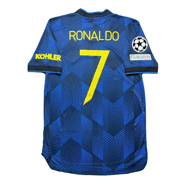 [Player Edition] Manchester United 2021/22 3rd Shirt - Ronaldo #7 (UEFA CL Full Set) (Size M)