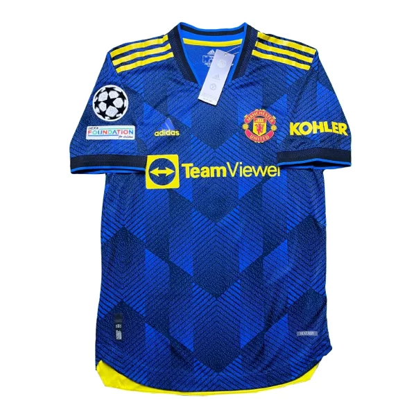 [Player Edition] Manchester United 2021/22 3rd Shirt - Ronaldo #7 (UEFA CL Full Set) (Size M) - Image 2