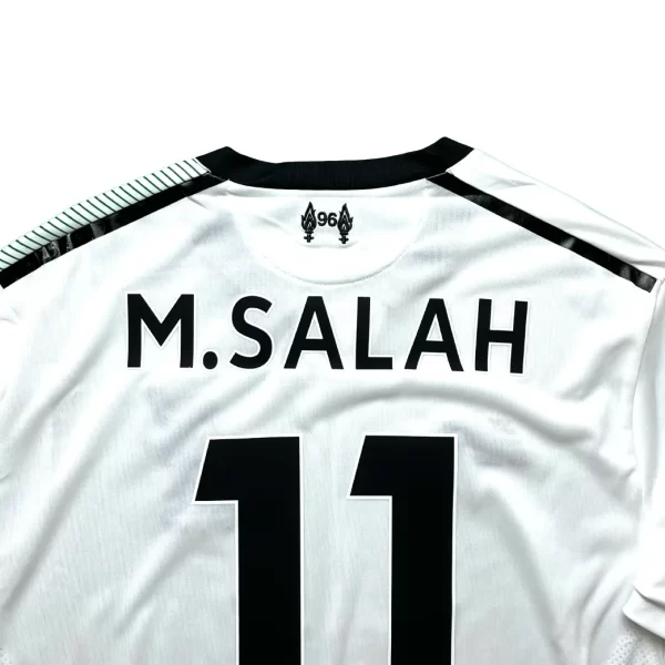 Liverpool 125th Anniversary 2017/18 Away Shirt - M.Salah #11(BPL Full Set) (Size M US) *Defect* - Image 3