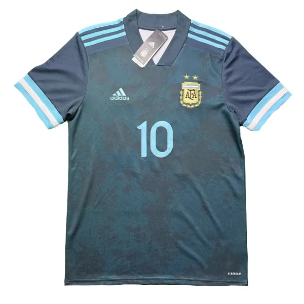 Argentina 2021 Away Shirt - Messi #10 (Size M) - Image 2