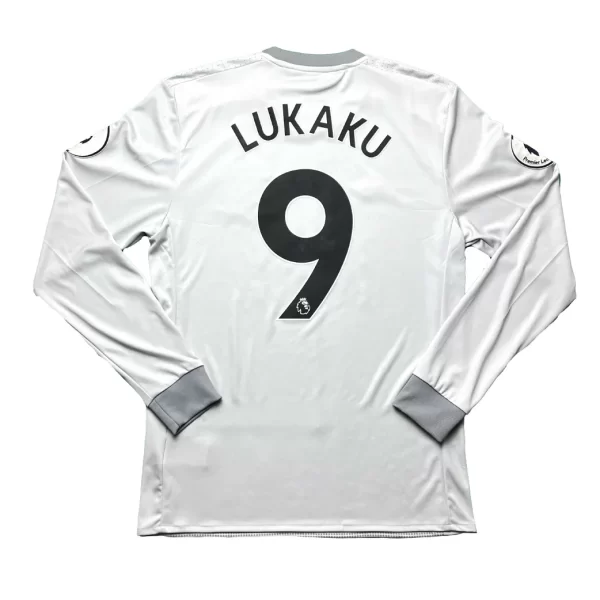 [Long Sleeve] Manchester United 2017/18 3rd Shirt - Lukaku #9 (BPL Full Set) (Size S)