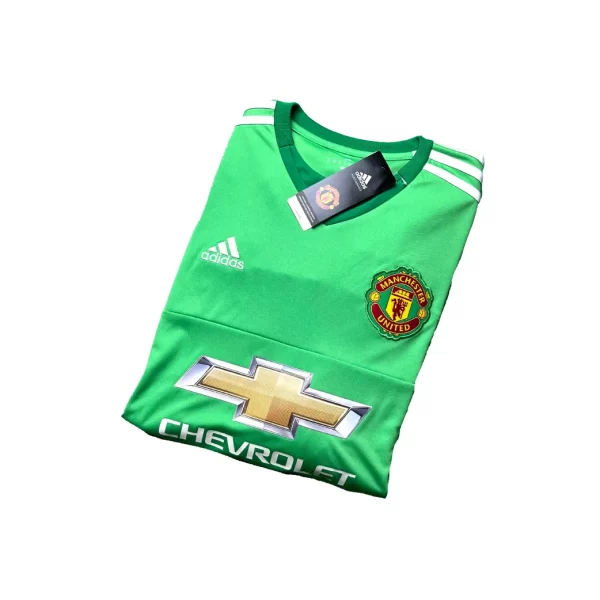 Manchester United 2015/16 Goalkeeper Shirt - Green (Size M) - Image 3