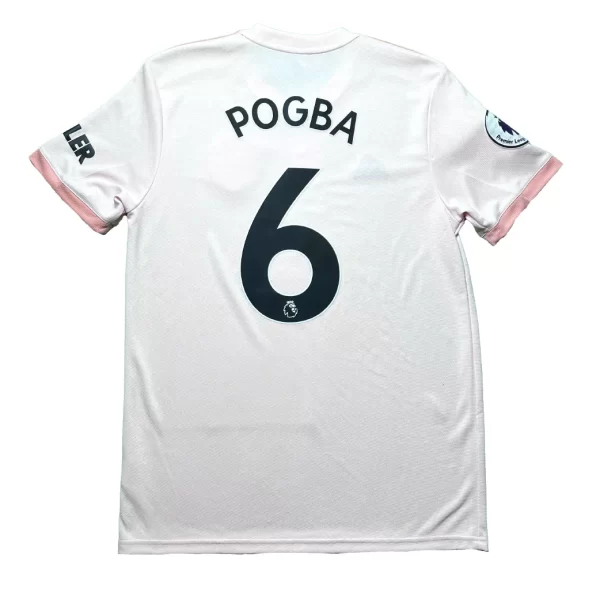 Manchester United 2018/19 Away Shirt - Pogba #6 (BPL Poppy Full Set) (Size M)