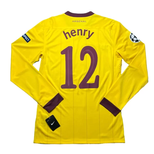 [Kitroom Edition] Arsenal 2011/12 3rd Shirt - Henry #14 (UEFA Full Set) (Size M)