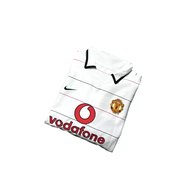 [Long Sleeve] Manchester United 2003/04 3rd Shirt - Ronado #7 [BPL Full Set) (Size L) - Image 3