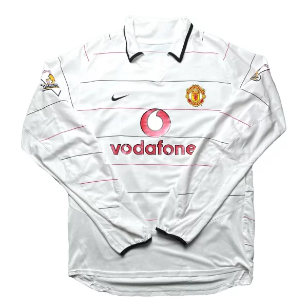 [Long Sleeve] Manchester United 2003/04 3rd Shirt - Ronado #7 [BPL Full Set) (Size L) - Image 2