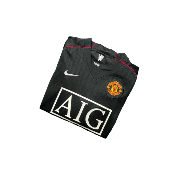 [Long Sleeve] Manchester United 2007/08 Away Shirt - Ronaldo #7 (BPL Full Set) (Size S) - Image 3