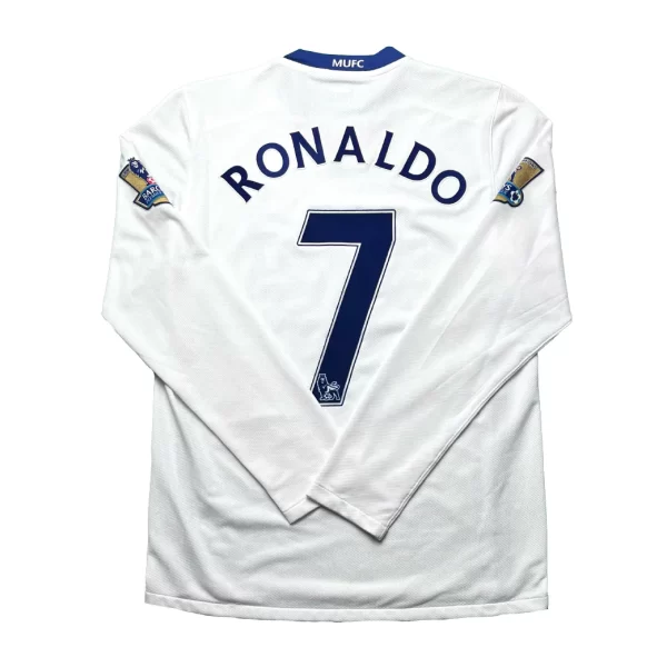 [Long Sleeve] Manchester United 2008/09 Away Shirt - Ronaldo #7 (BPL Full Set) (Size S)