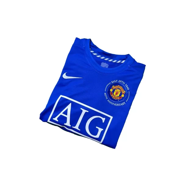 [Long Sleeve] Manchester United 2008/09 3rd Shirt - Ronaldo #7 (BPL Full Set) (Size S) - Image 3