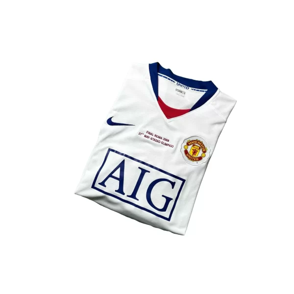 [Long Sleeve] Manchester United Final Roma 2009 Shirt - Ronaldo #7 (Size M) - Image 3