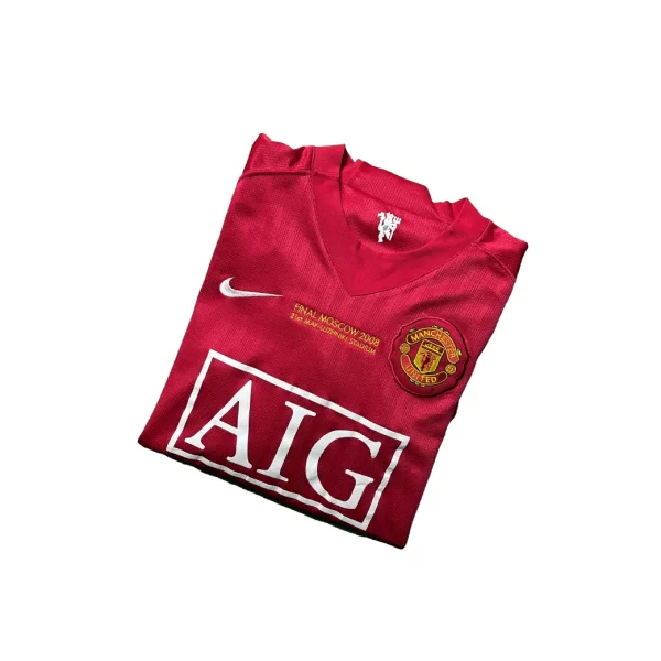 [Long Sleeve] Manchester United Final Moscow 2007 Shirt - Ronaldo #7 (Size S) - Image 3