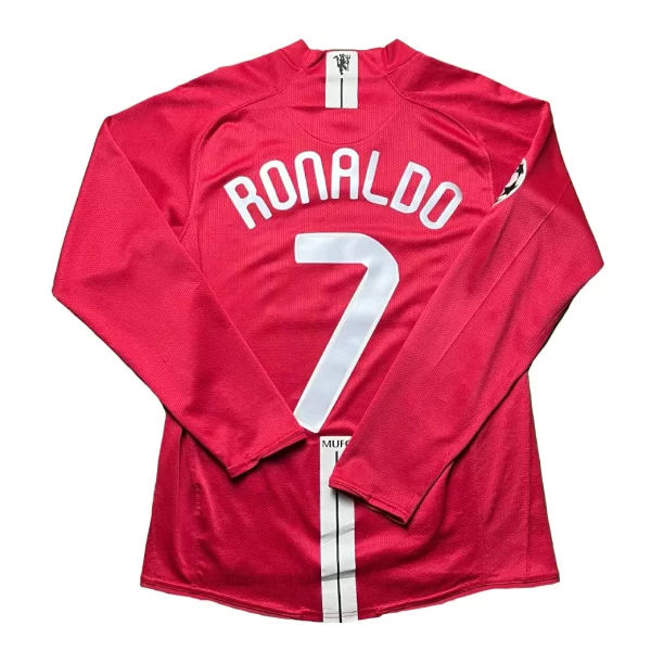 [Long Sleeve] Manchester United Final Moscow 2007 Shirt - Ronaldo #7 (Size S)