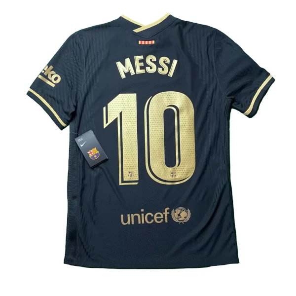 [Player Edition] Barcelona 2020/21 Away Shirt - Messi #10 (LFP Full Set) (Size M)