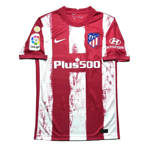 Atletico Madrid 2021/22 Home Shirt - Joao Felix #7 (LFP Full Set) (Size S) - Image 2