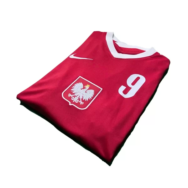 Poland 2020 Away Shirt - Lewandowski #9 (Size S) - Image 3