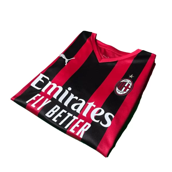 AC Milan 2021/22 Home Shirt - Ibrahimovic #11 (Size S) - Image 3