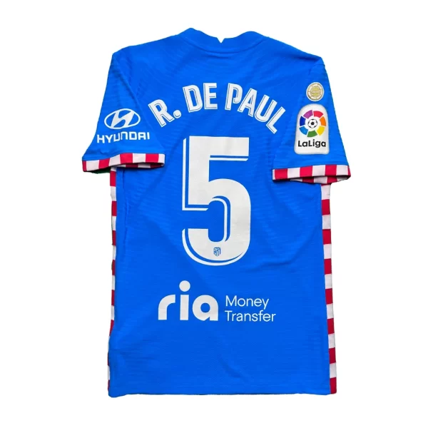 [Player Edition] Atletico Madrid 2021/22 3rd Shirt - R. De Paul #5 (LFP Full Set) (Size S)