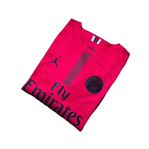 [Long Sleeve] PSG x Jordan 2018/19 Goalkeeper Shirt (Red) - Jordan #23 (UEFA CL Full Set) (Size S) - Image 3