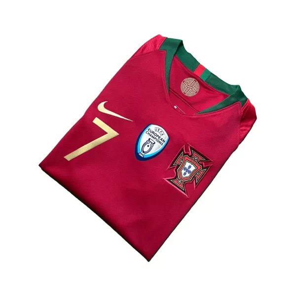 Portugal 2018 Home Shirt - Ronaldo #7 (UEFA Nations League Full Set) (Size S) - Image 3