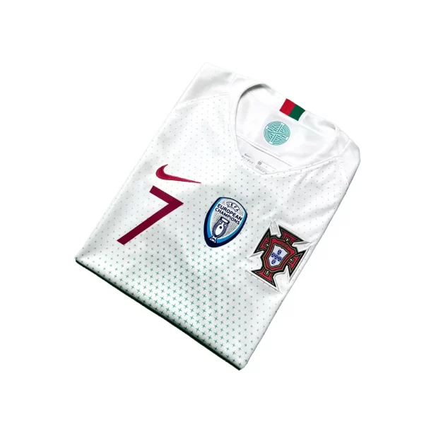 Portugal 2018 Away Shirt - Ronaldo #7 (UEFA Nations League Full Set) (Size S) - Image 3