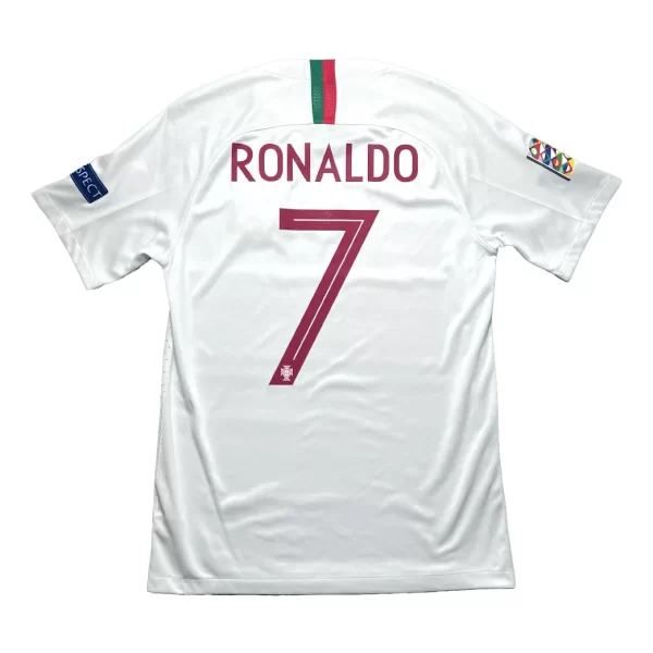 Portugal 2018 Away Shirt - Ronaldo #7 (UEFA Nations League Full Set) (Size S)