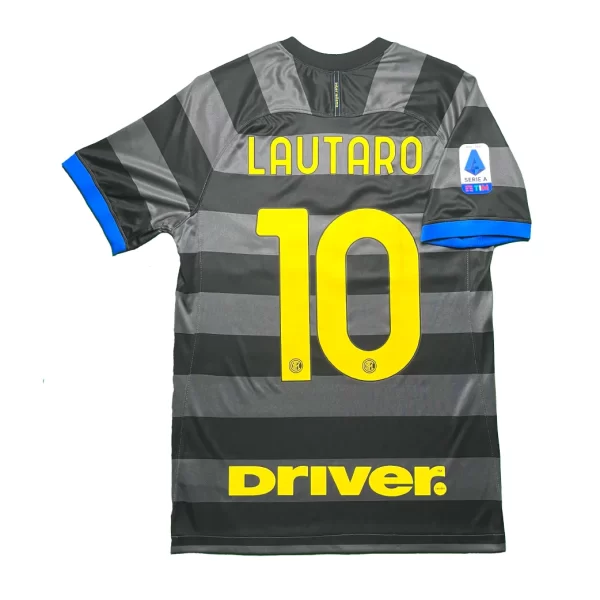 Inter Milan 2020/21 Third Shirt - Lautaro #10 (Serie A Full Set) (Size S)