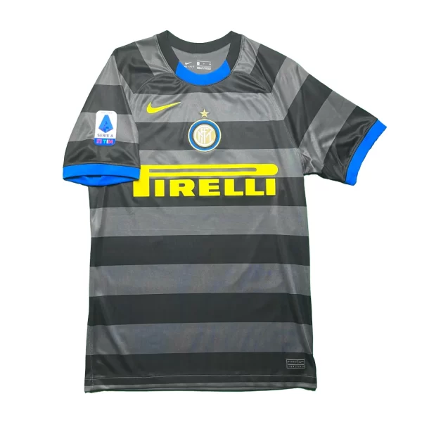 Inter Milan 2020/21 Third Shirt - Lautaro #10 (Serie A Full Set) (Size S) - Image 2