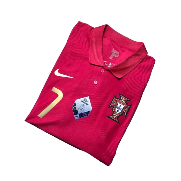 [Player Edition] Portugal Euro 2020 Home Shirt - Ronaldo #7 (Size S) - Image 3